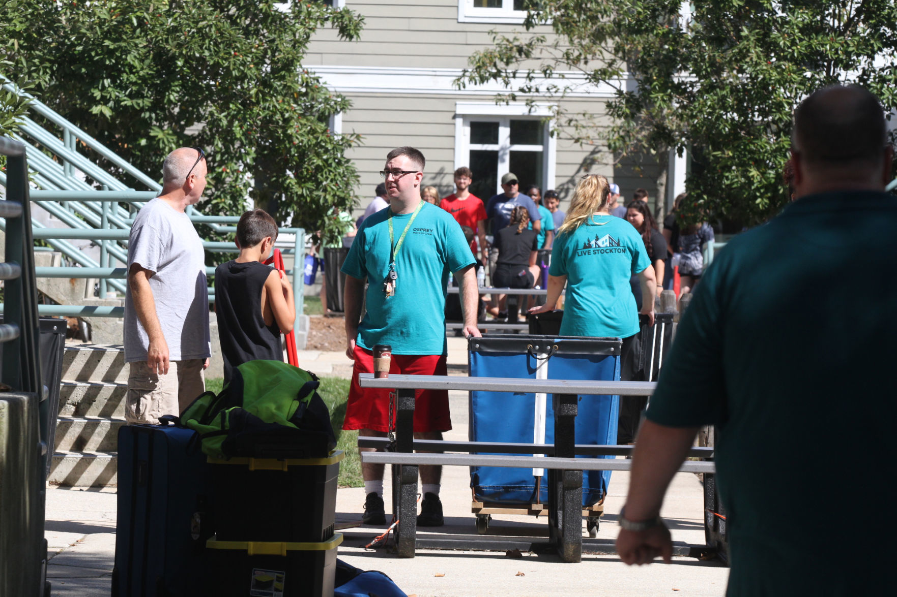 Stockton move in day